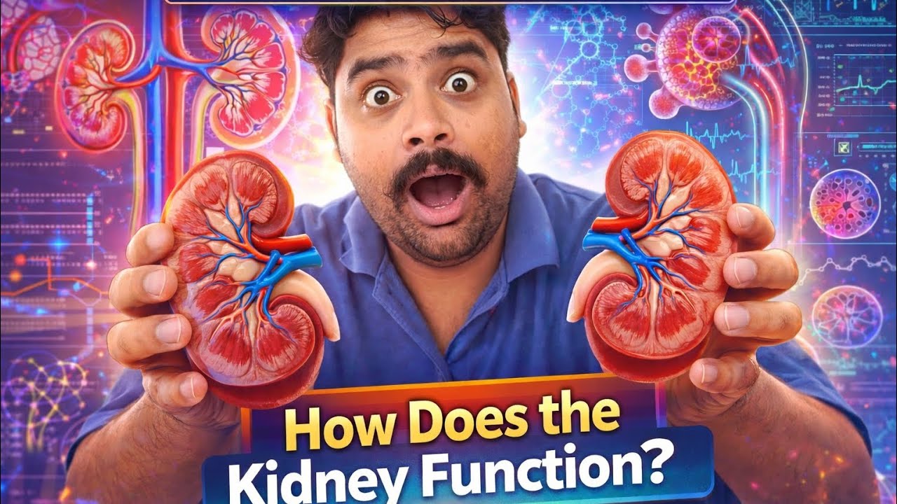 Human Excretory System | Kidney Structure & Nephron Function | Class 10 Science (CBSE)