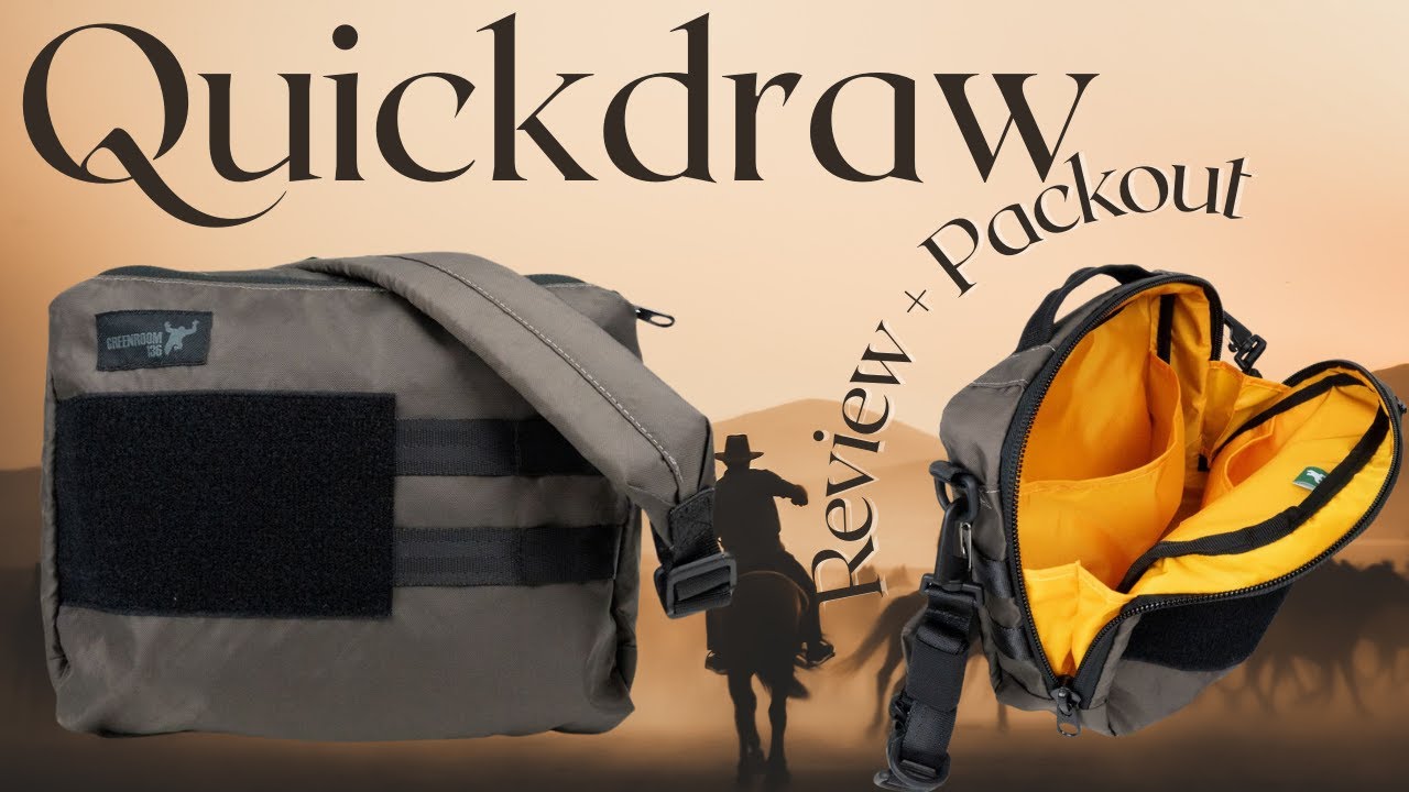 Greenroom136 Quickdraw Review (EPX400 Ranger Green) | Best Modular EDC Sling?