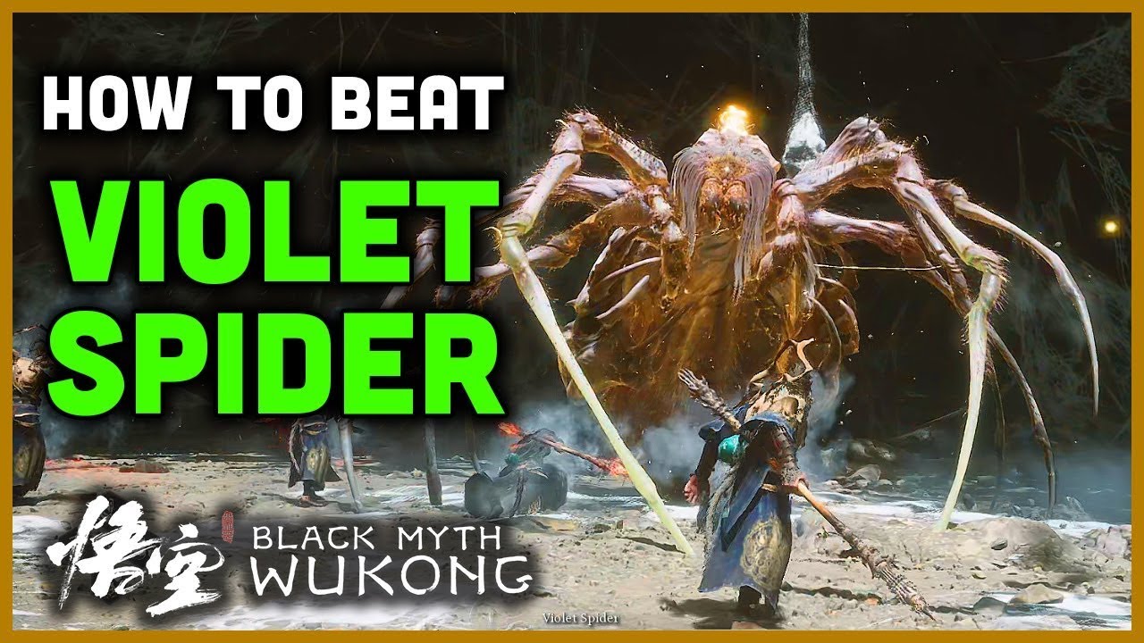 Black Myth Wukong - Violet Spider Boss Fight & Location