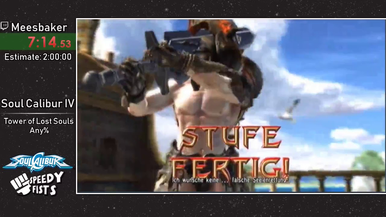 Soul Calibur Marathon: Soul Calibur IV - Tower of Lost Souls - Any%