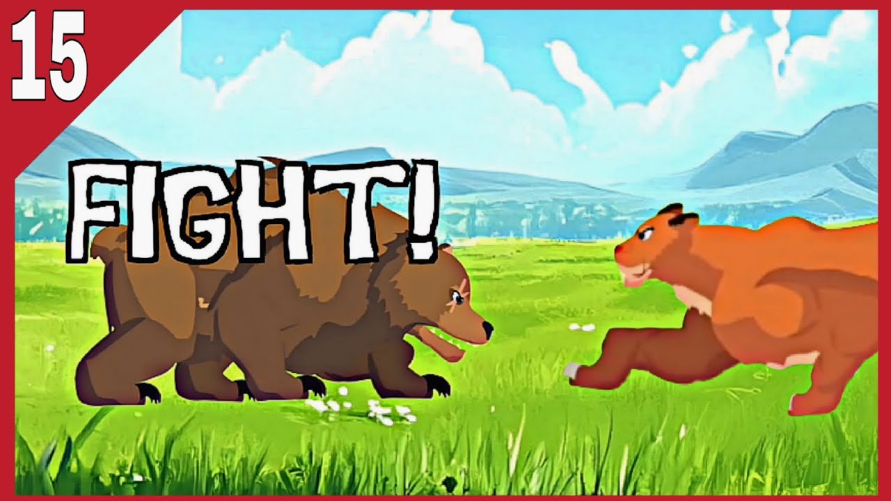 War Brown Bear vs Elegant Cougar 🐻🐆 | Who Is Stronger? Ultimate Battle