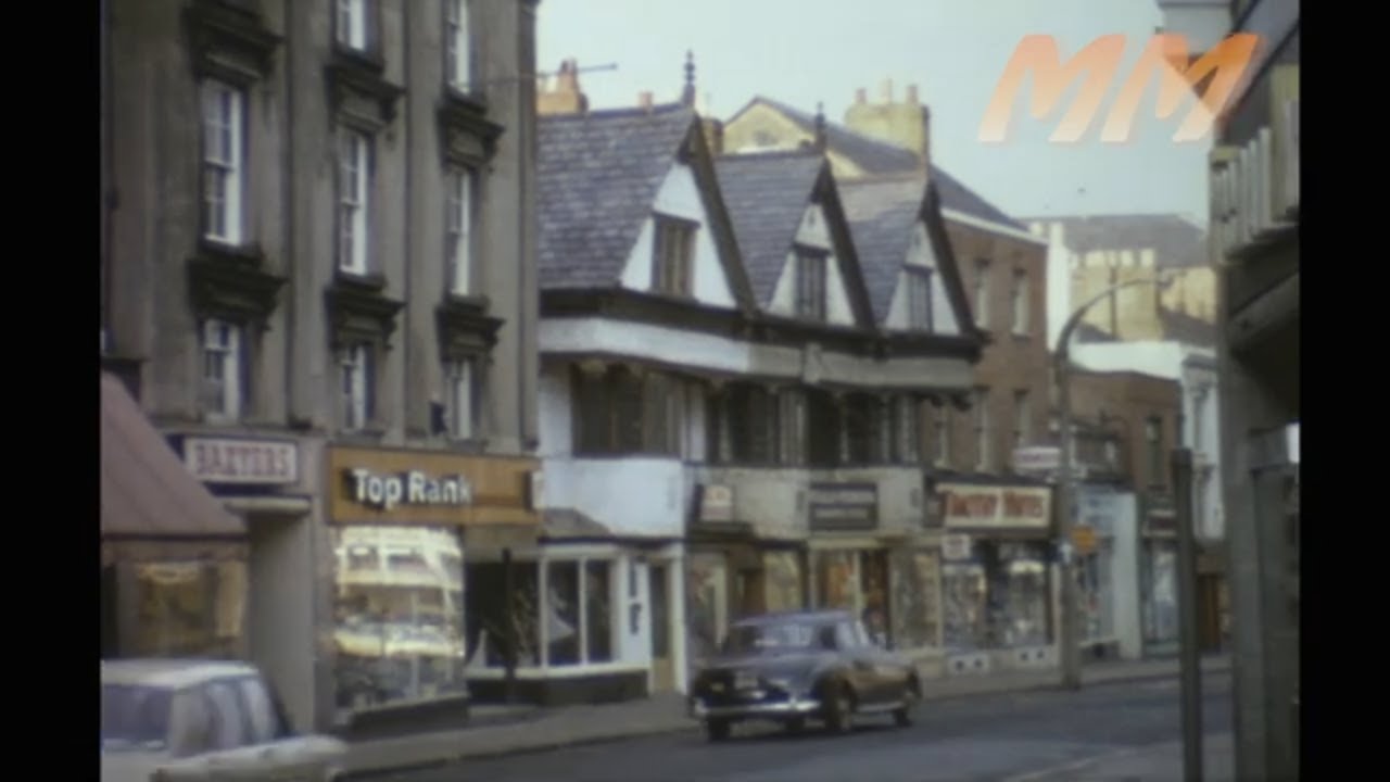 Winchester & Banbury 1968 old cine film 316