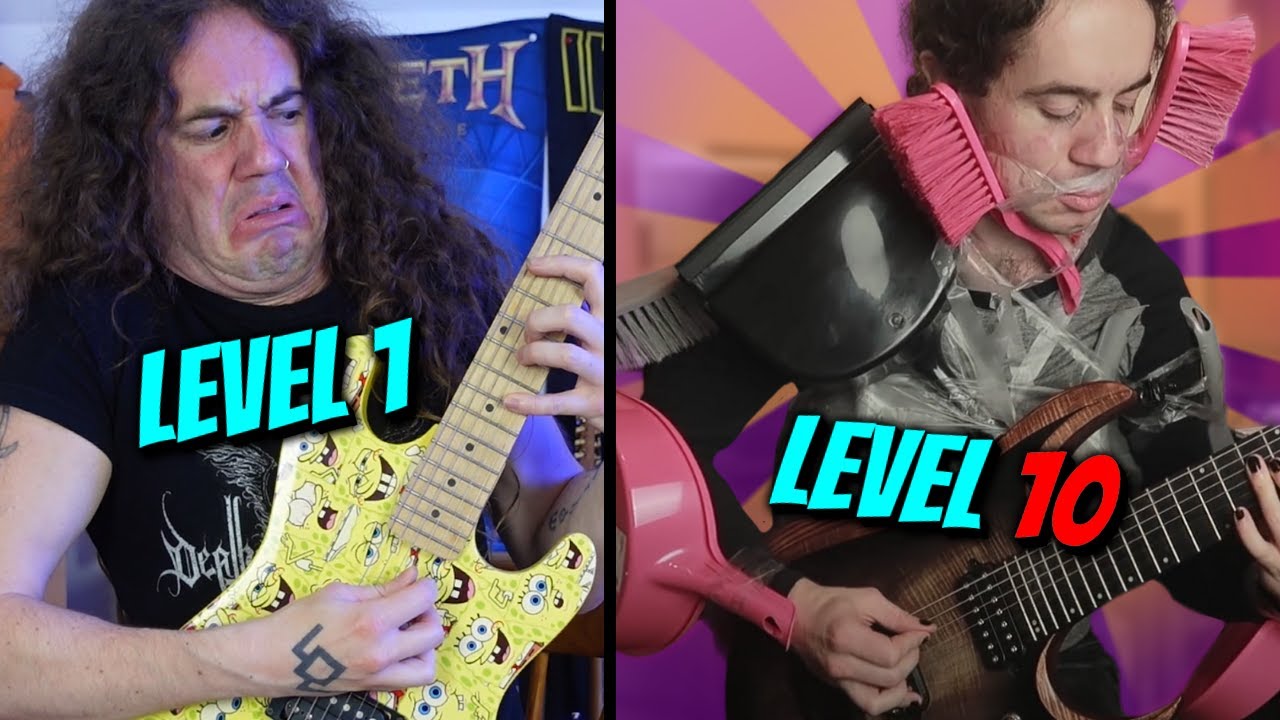 10 Levels Of SWEEP PICKING (From NOOB To GOD)