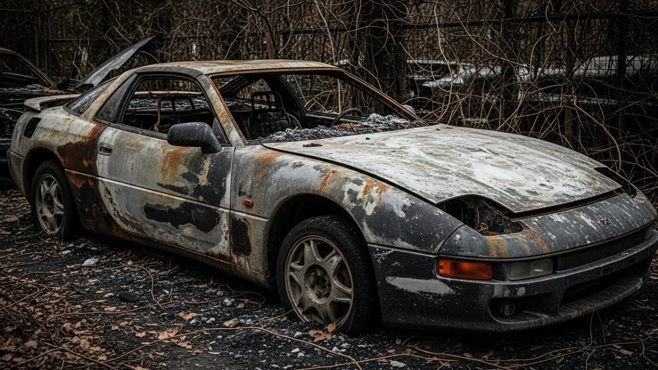 ASMR Car Restoration! Full Restoration 1993 Mitsubishi 300GT from Burnt Condition