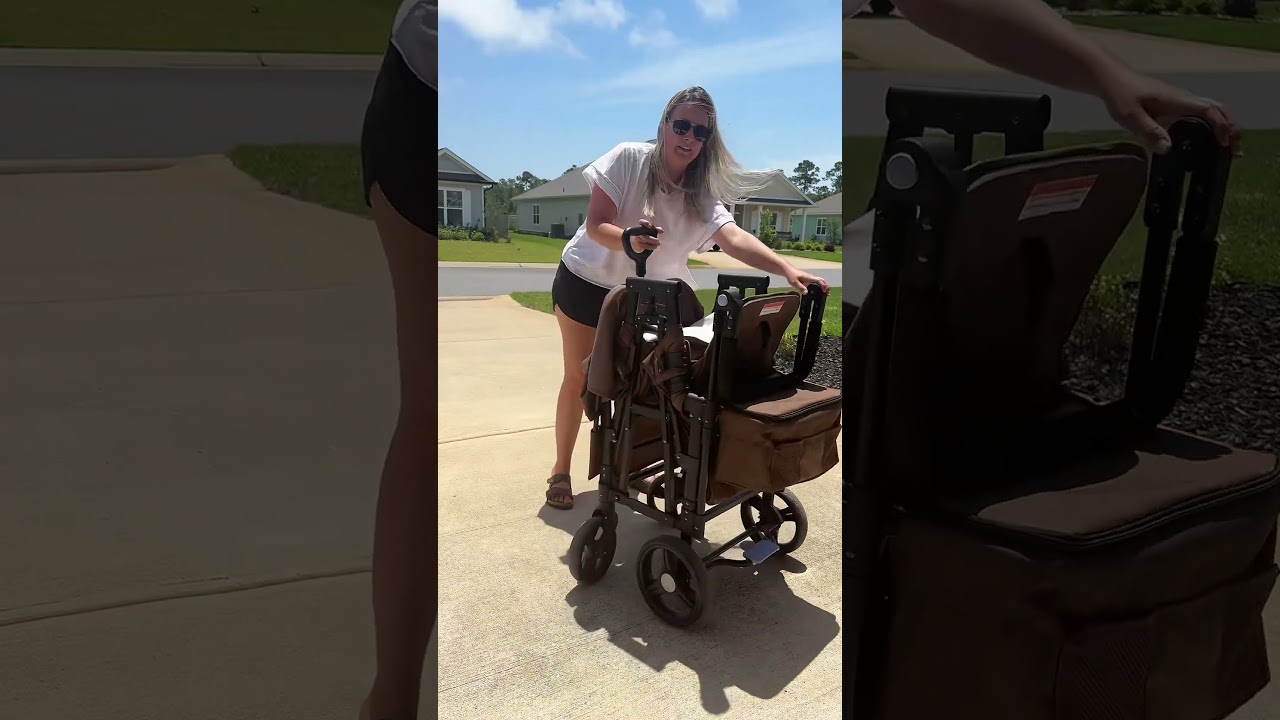 Act Fast! Blue Stroller Wagon Might Be Gone! #strollerwagon #wagonstroller #momfann