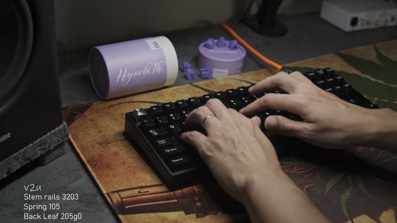 Frog TKL | Sillyworks Hyacinth v2u | CF Plate | ABS Keycaps | Sound Test