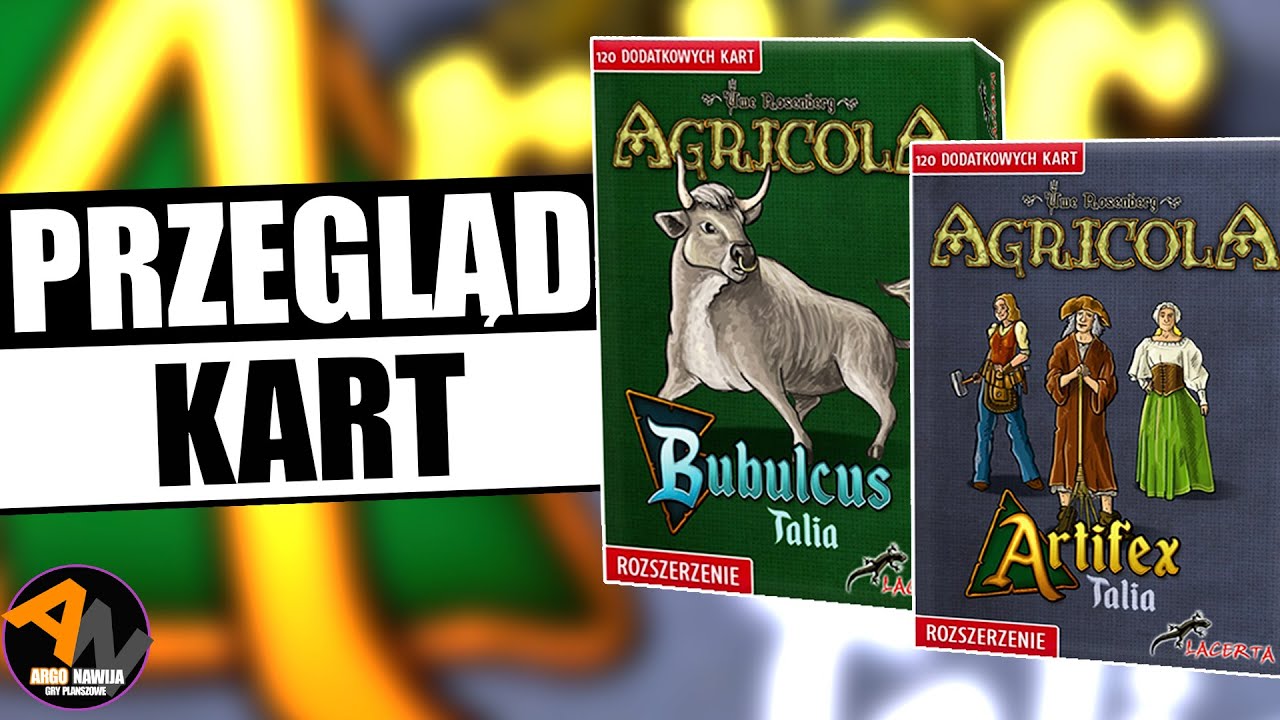ARTIFEX, BUBULCUS - Nowe talie do Agricoli(dla graczy) ¦ PRZEGLĄD KART