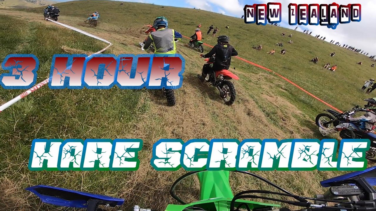 3 HOUR HARE SCRAMBLE RACING IN NEW ZEALAND MOUNTAINS | WESTERN WARRIOR #harescramble #endurolife