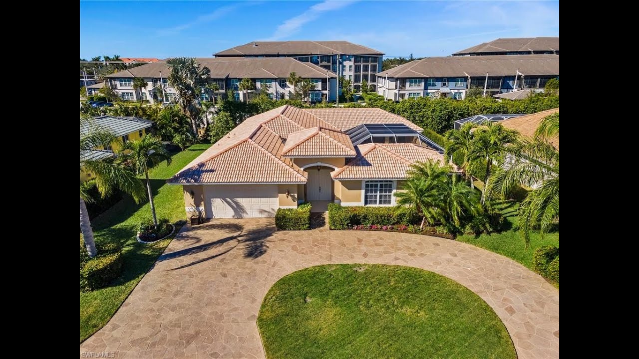 MODERN COURTYARD POOL HOME IN BONITA SPRINGS SPANISH WELLS GOLF CLUB