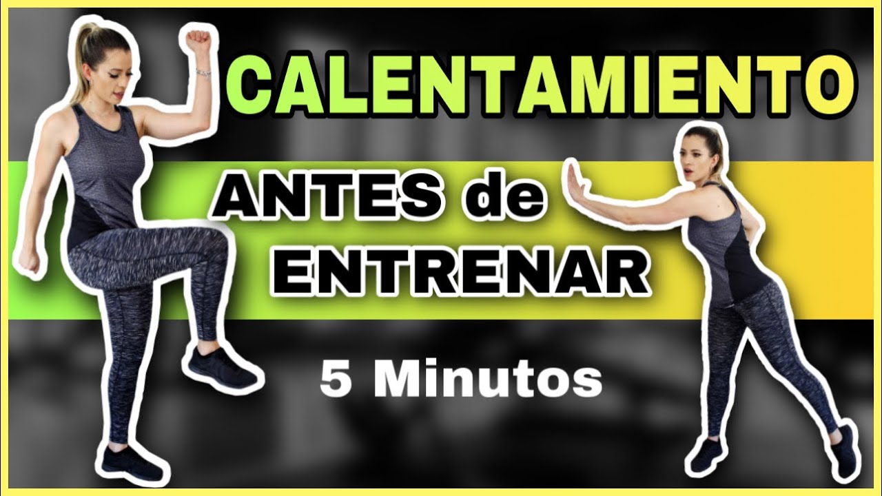 5 Minutos de Calentamiento | Calentamiento Activo para antes de Entrenar | NatyGlossGym