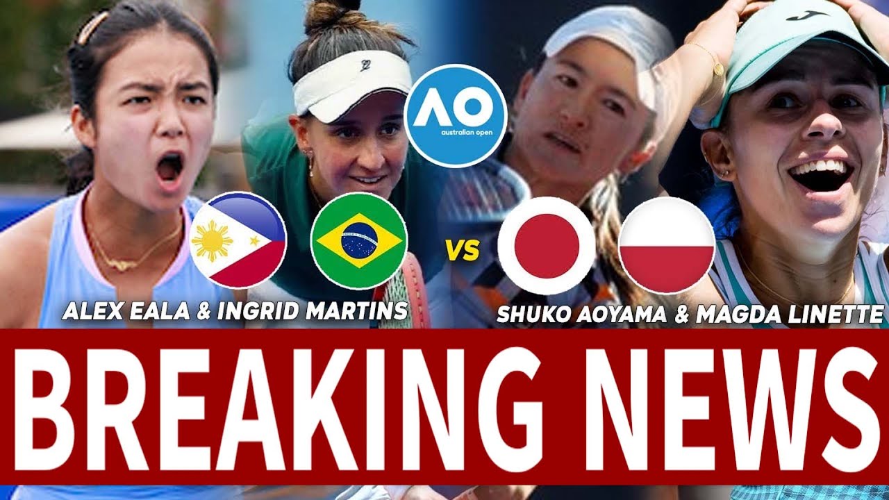 WHOLE WORLD SHOCKED! Alexandra Eala's Epic Showdown Against 4 Shuko Aoyama in Women's Doubles!