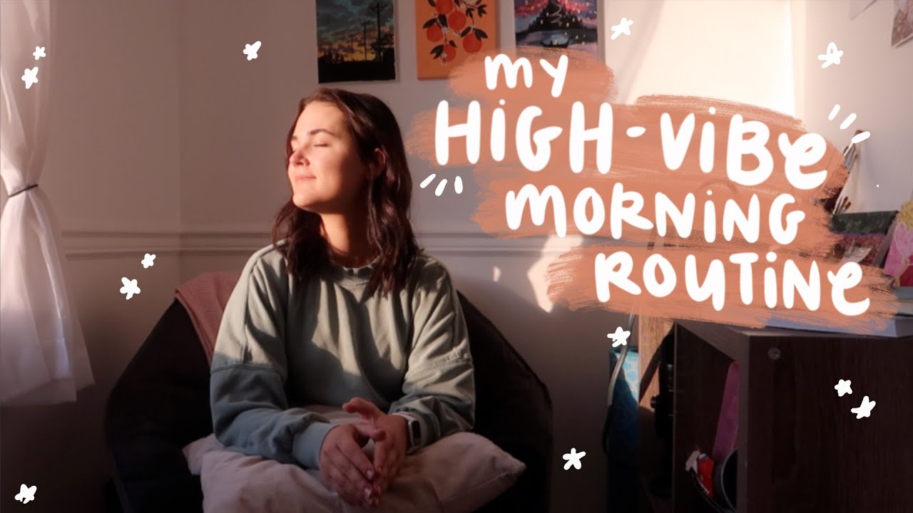 ☼ my high-vibe morning routine for 2021 ☼