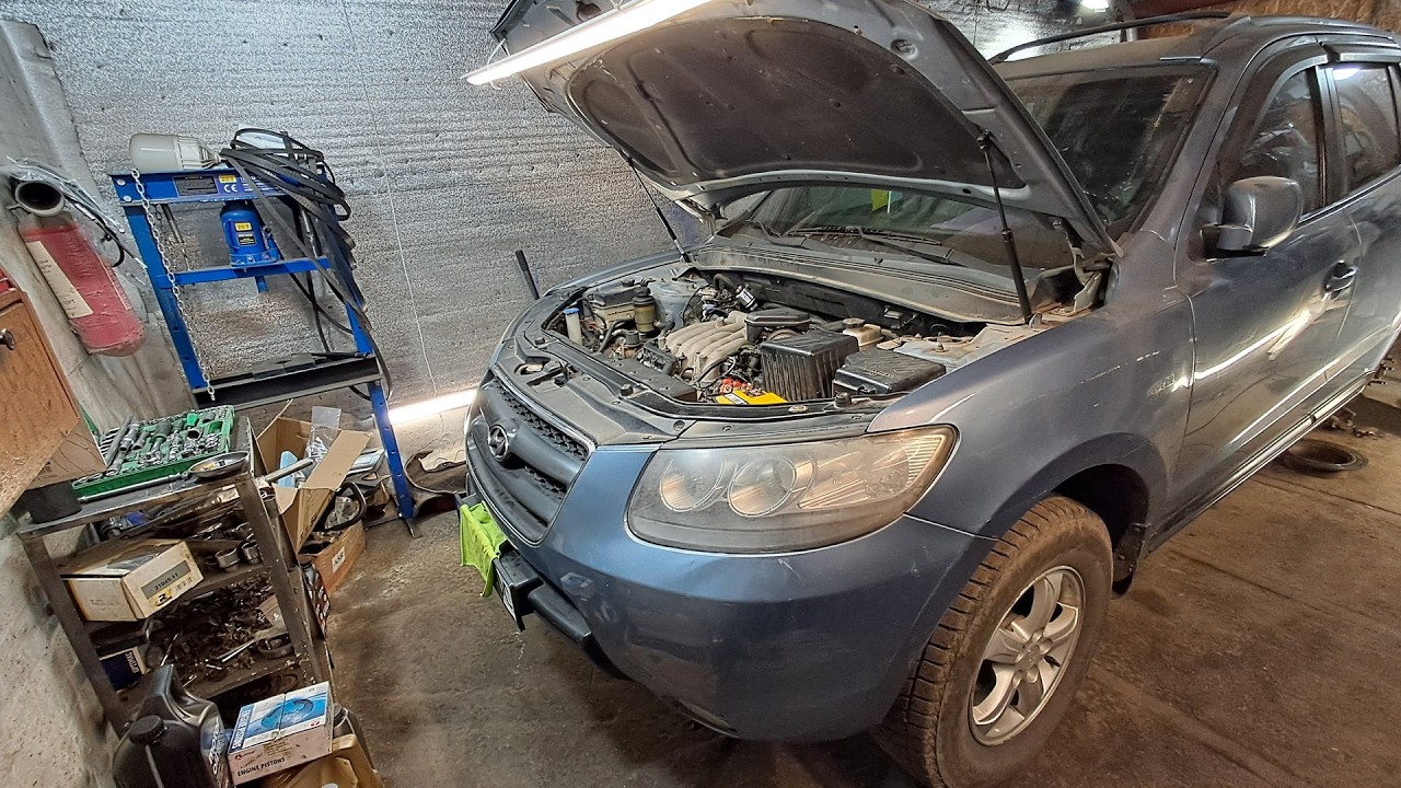Hyundai Santa Fe не заводится.