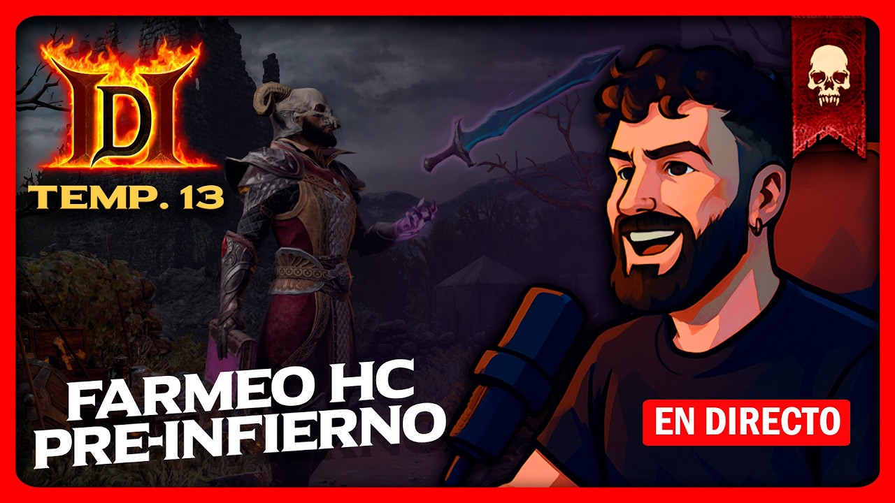 🔴PREPARATIVOS para INFIERNO!! BRUJO en HARDCORE | [EN DIRECTO]
