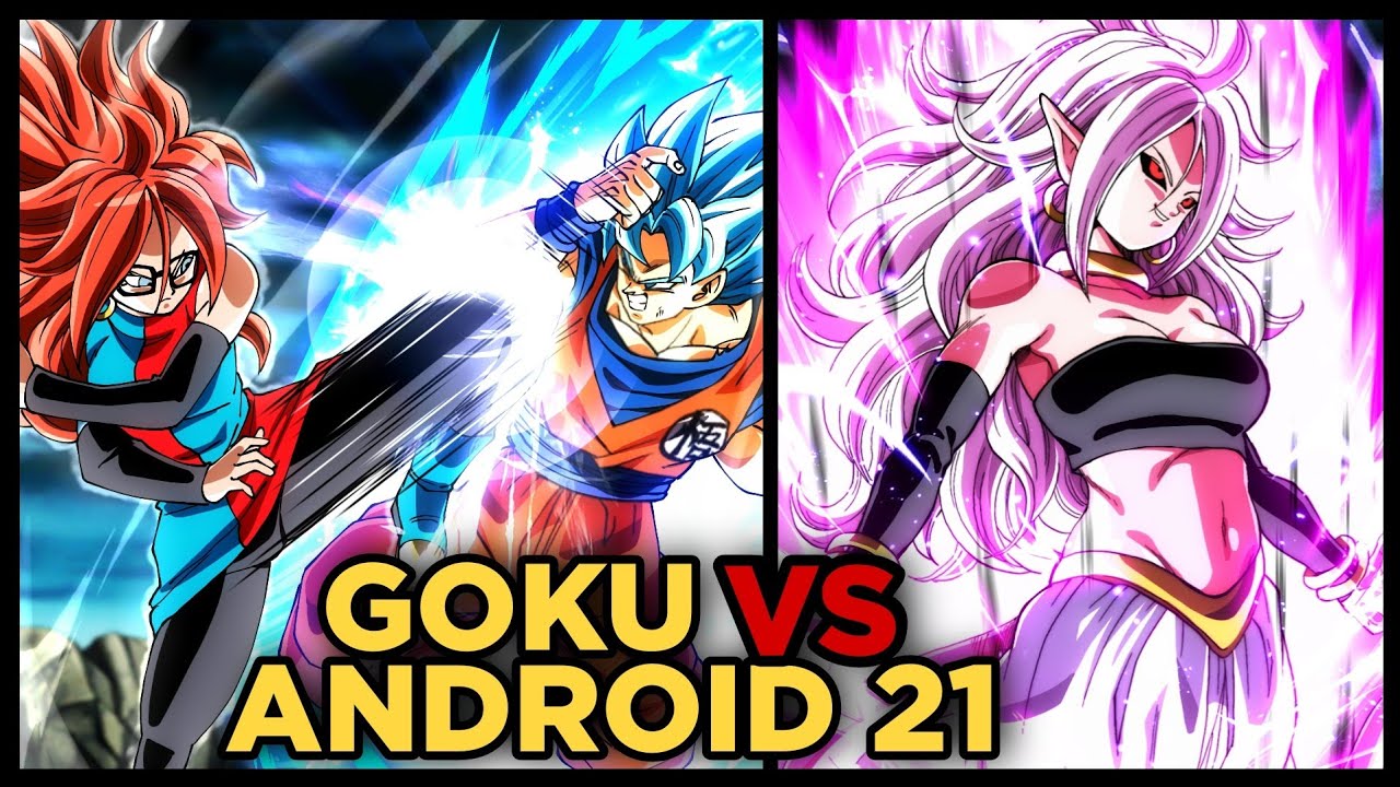 GOKU VS ANDROIDE 21 | INÍCIO DA BATALHA