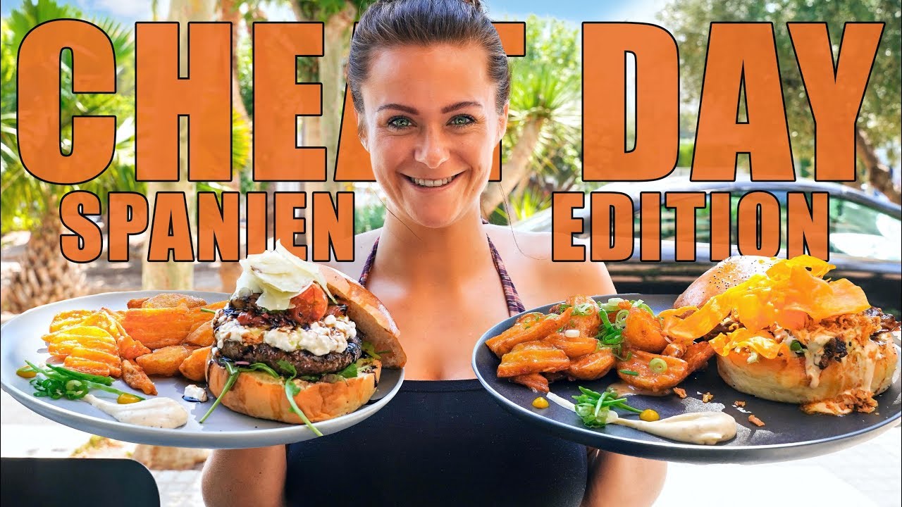 CHEAT DAY mit SCHWANGEREN FREUNDIN in SPANIEN