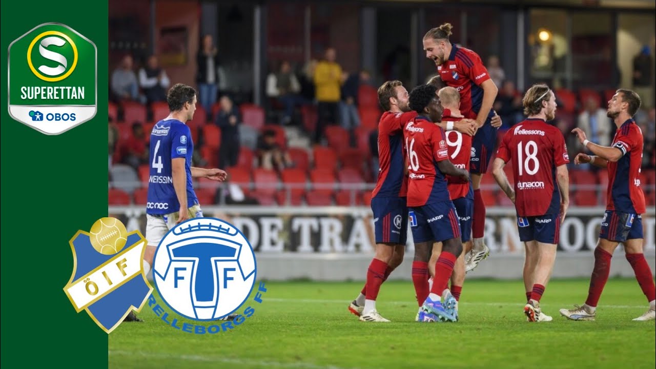 Östers IF - Trelleborgs FF (4-1) | Höjdpunkter