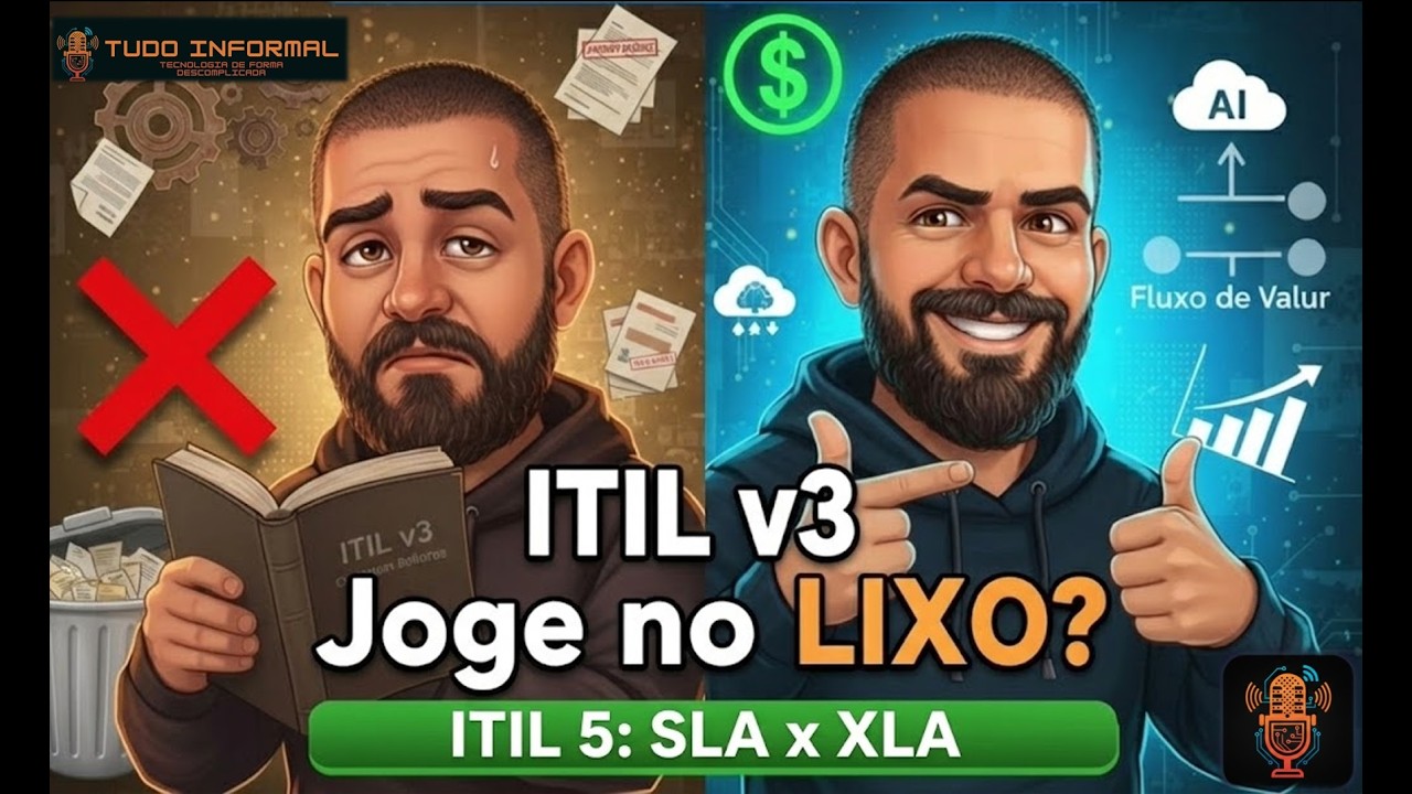ITIL Version 5 vs ITIL v3 – Jogue o SLA no LIXO!