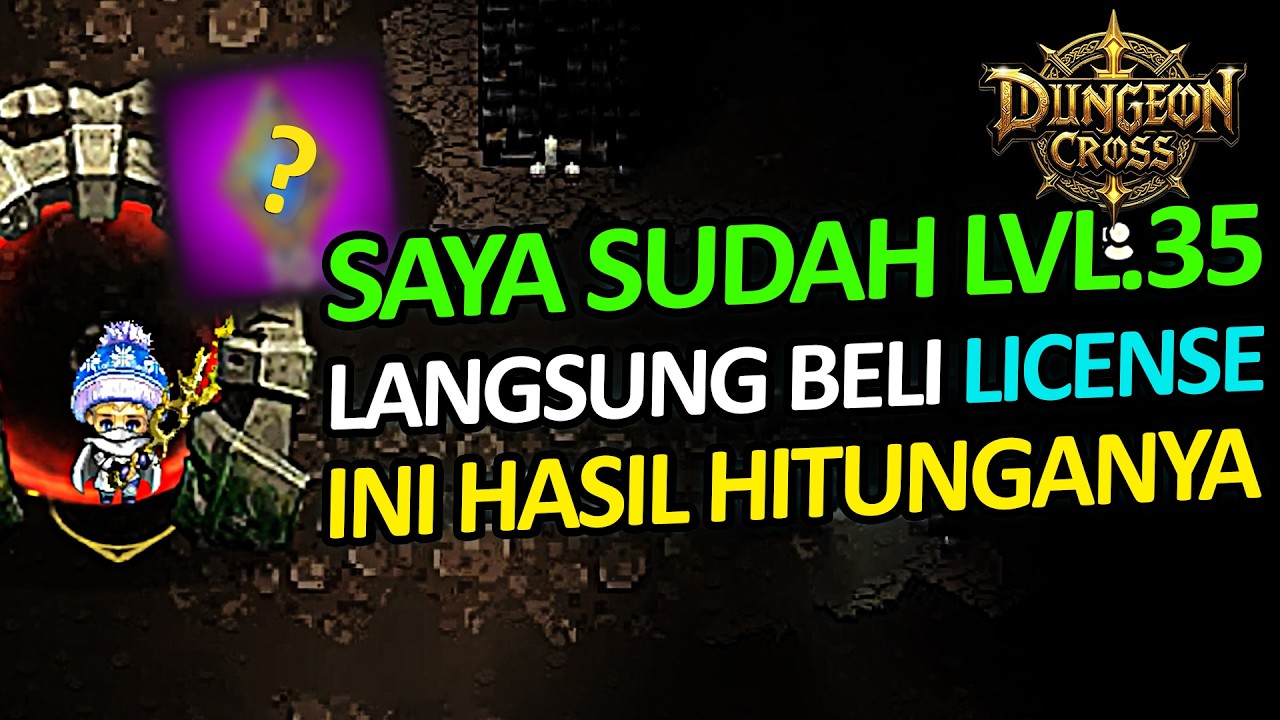 CUAN? SAYA SUDAH LVL 35 & KONEKIN WALLET! TINGGAL UNLOCK  PARALEL WORLD - DUNGEON CROSS