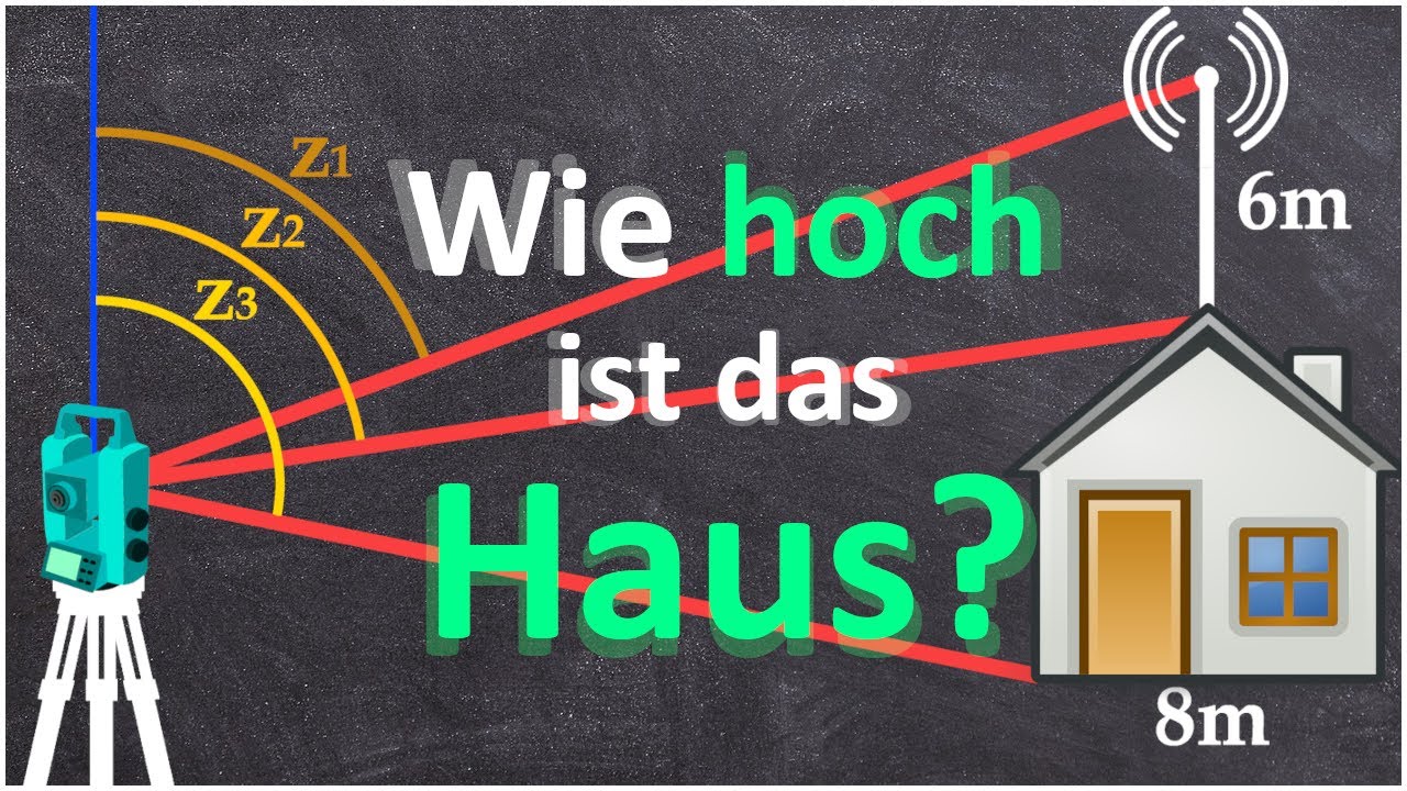 Aufgabe | Trigonometrische H&ouml;henbestimmung | Zenitwinkelmessung