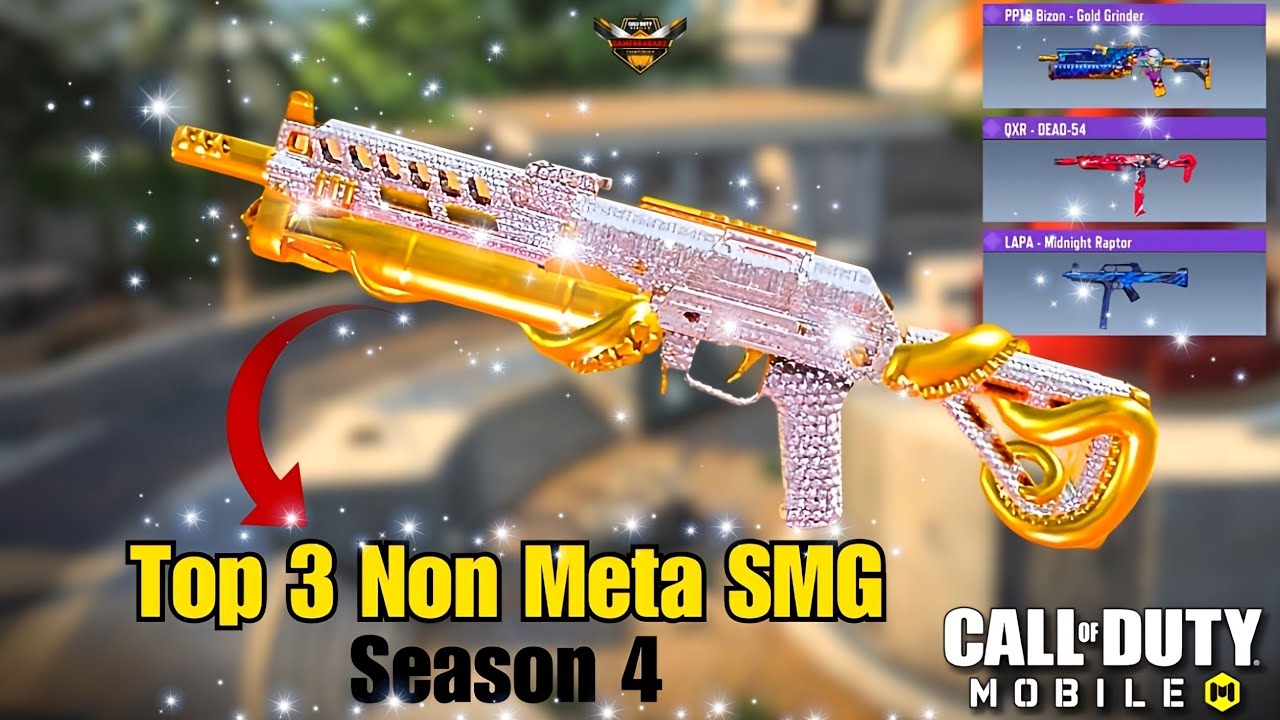 Top 3 Non Meta SMG / Season 4 Cod Mobile #codm #codmobile #codmobilegaming #callofdutymobilegameplay