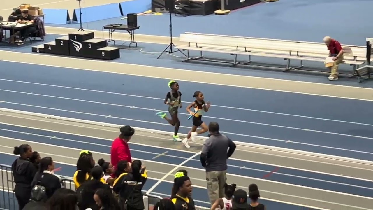 USA JA 9-10 Girls 4x400m - 4th Overall 5:25.71
