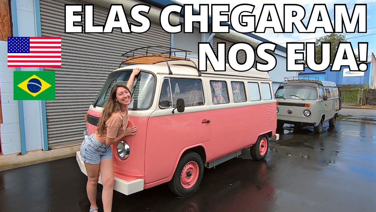 kombi enviada do Brasil chega ao Havaí nos Estados Unidos | Gracha - 510