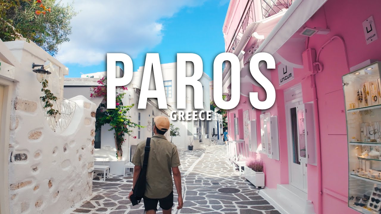 3 Days in Paros: Full-Day Antiparos Boat Tour with Lunch & Drinks | Greece travel vlog 🇬🇷