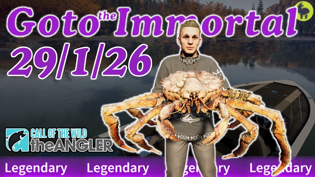 Goto the Immortal the Japan Legendary Fish this Week 29/1/26 | Call of the Wild: The Angler