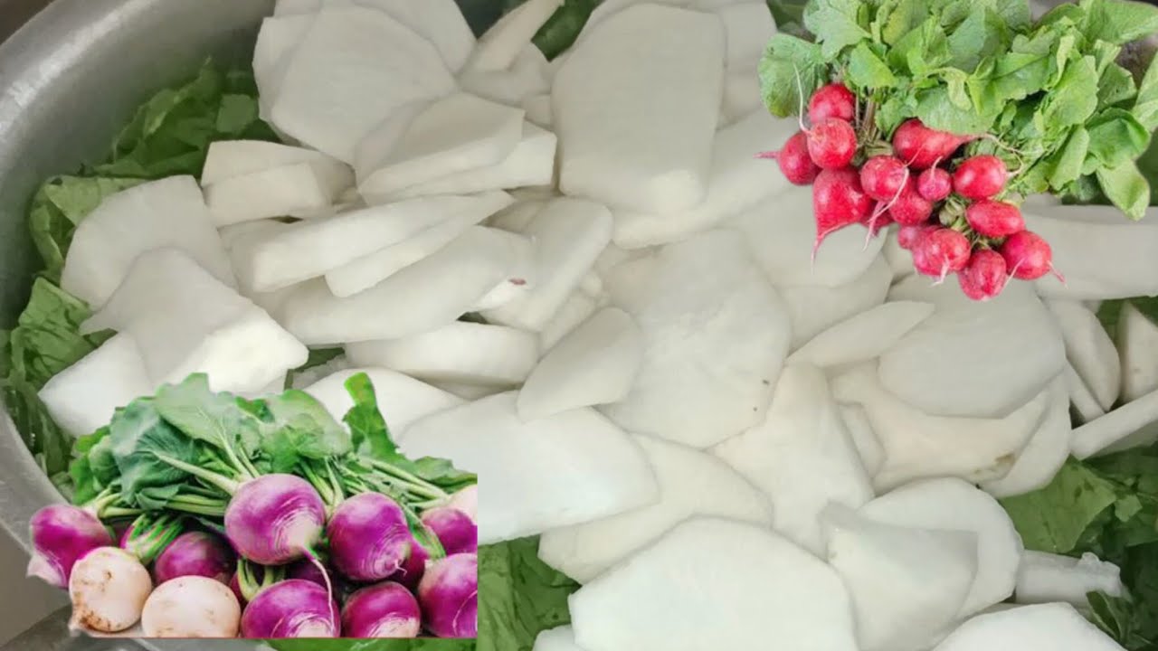 Patton wali Shalgam Ki Bhujia & Shaljam Ki Sabzi
