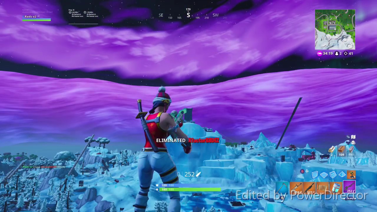 longest distance kill w/ sniper/AR in season 8