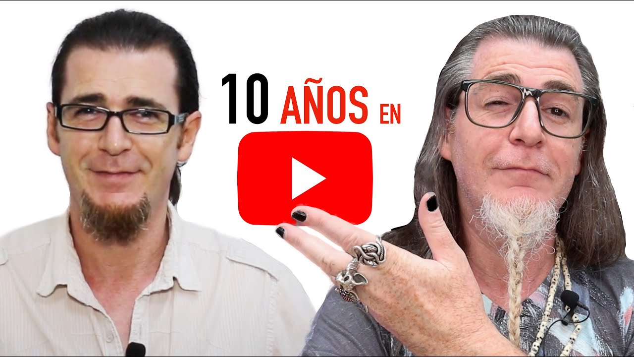 10 AÑOS EN YOUTUBE. ¿FÁCIL O DIFÍCIL? Trayectoria como youtuber, influencer, profesor y artista