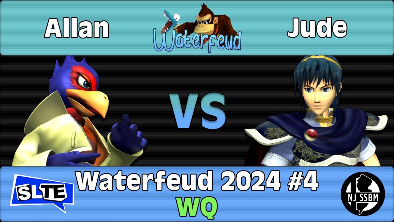 Waterfeud #4: Allan (Falco) Vs. Jude (Marth) - WQ