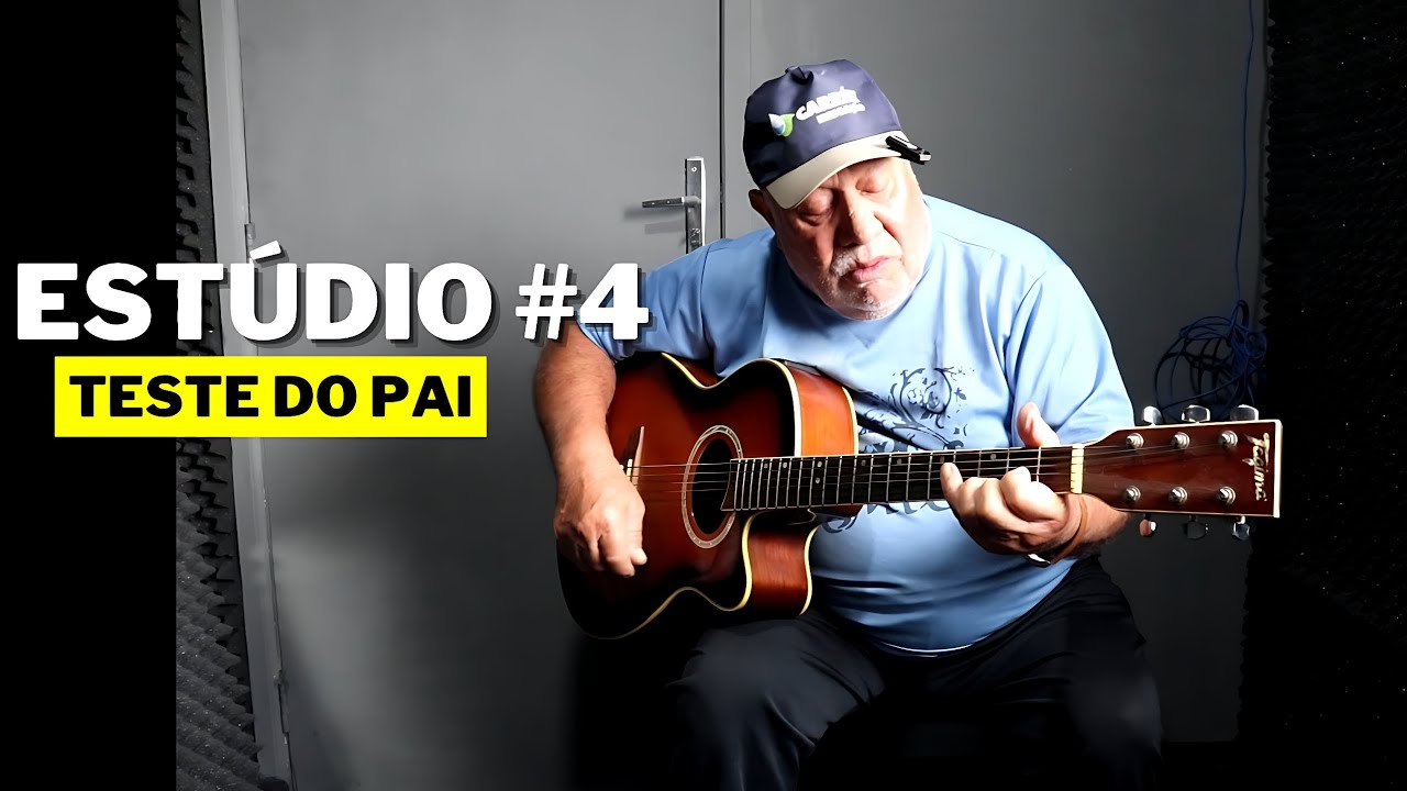 MEU PAI APARECEU no ESTÚDIO e REPROVOU meu VIOLÃO 😢