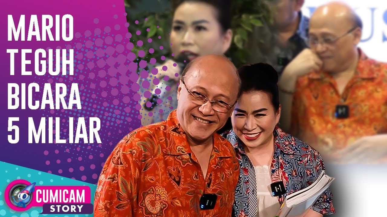 Mario Teguh Akhirnya Angkat Bicara, Jawab Tudingan Tilep Uang 5 Miliar