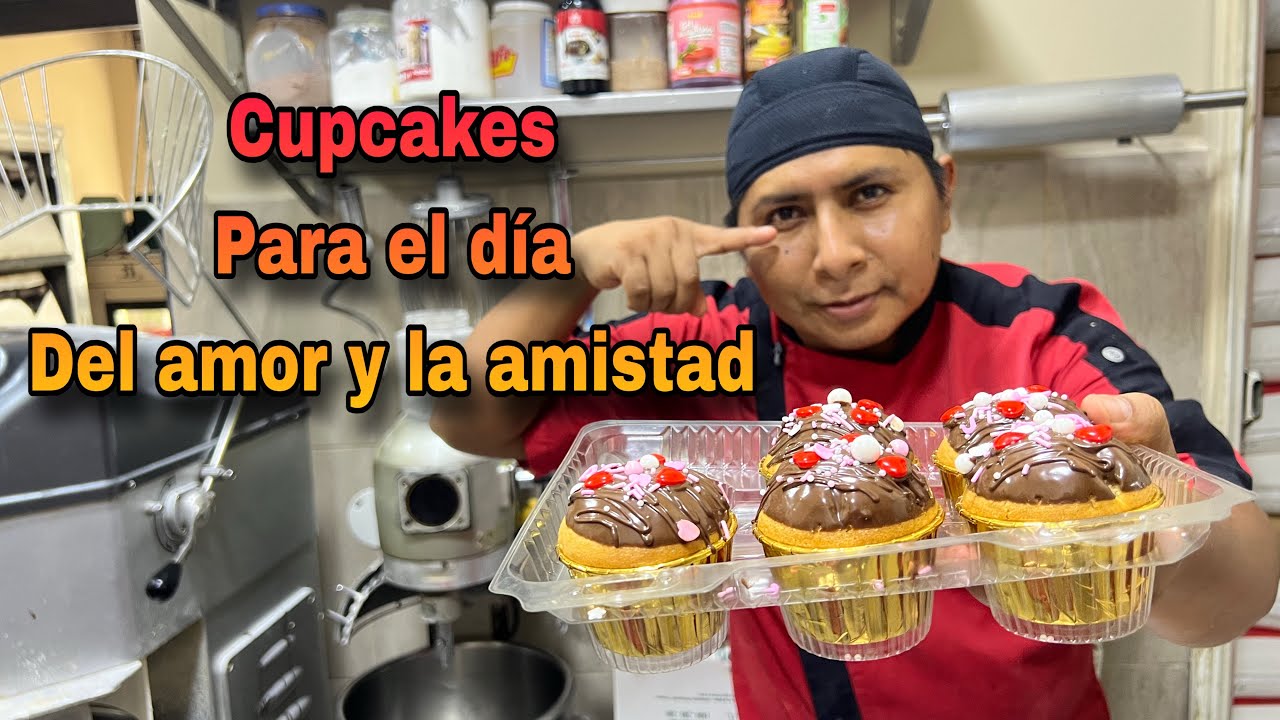 Cupcakes para san Valentín ,deja buena ganancia y de gran emoción 