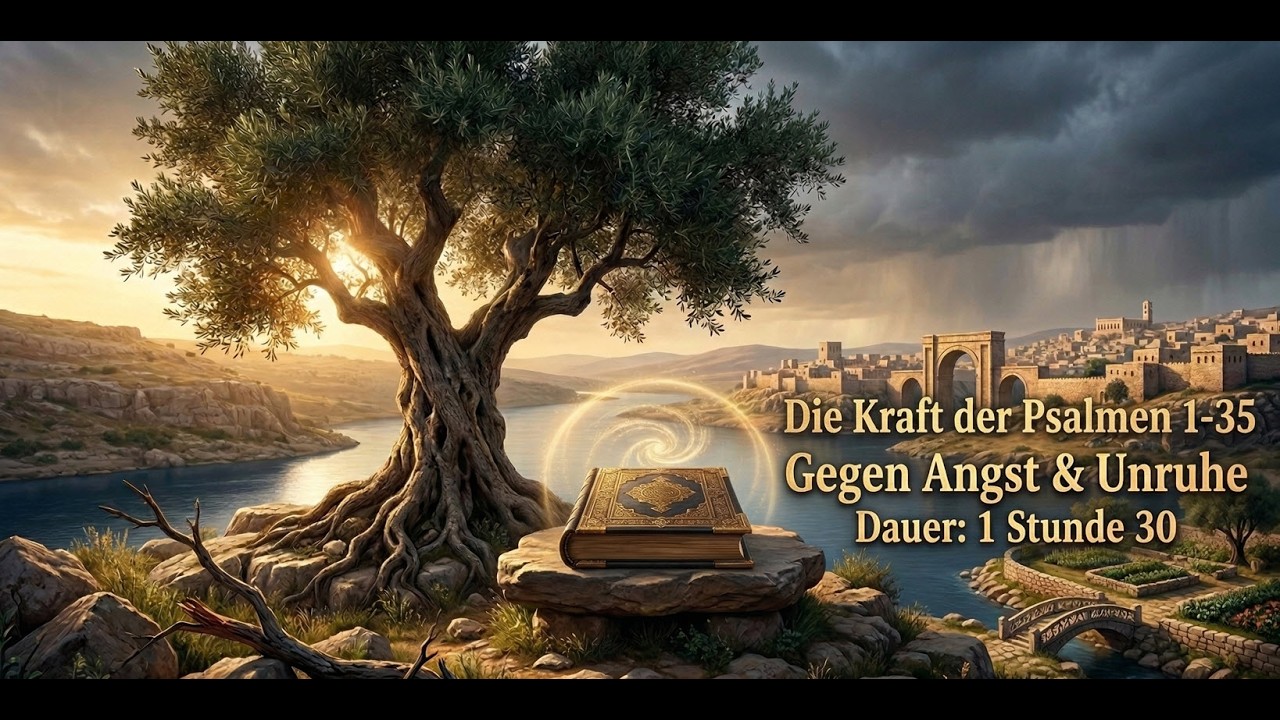 Psalmen 1 bis 35: Das große Gebetbuch der Ruhe (1,5 Std. Lesung & Musik)