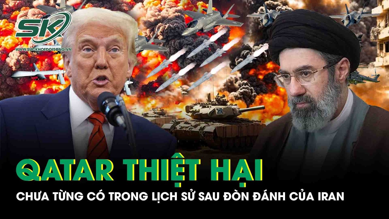 Qatar thiệt hại chưa từng có trong lịch sử sau đòn đánh của Iran, ông Trump lập tức ra tay
