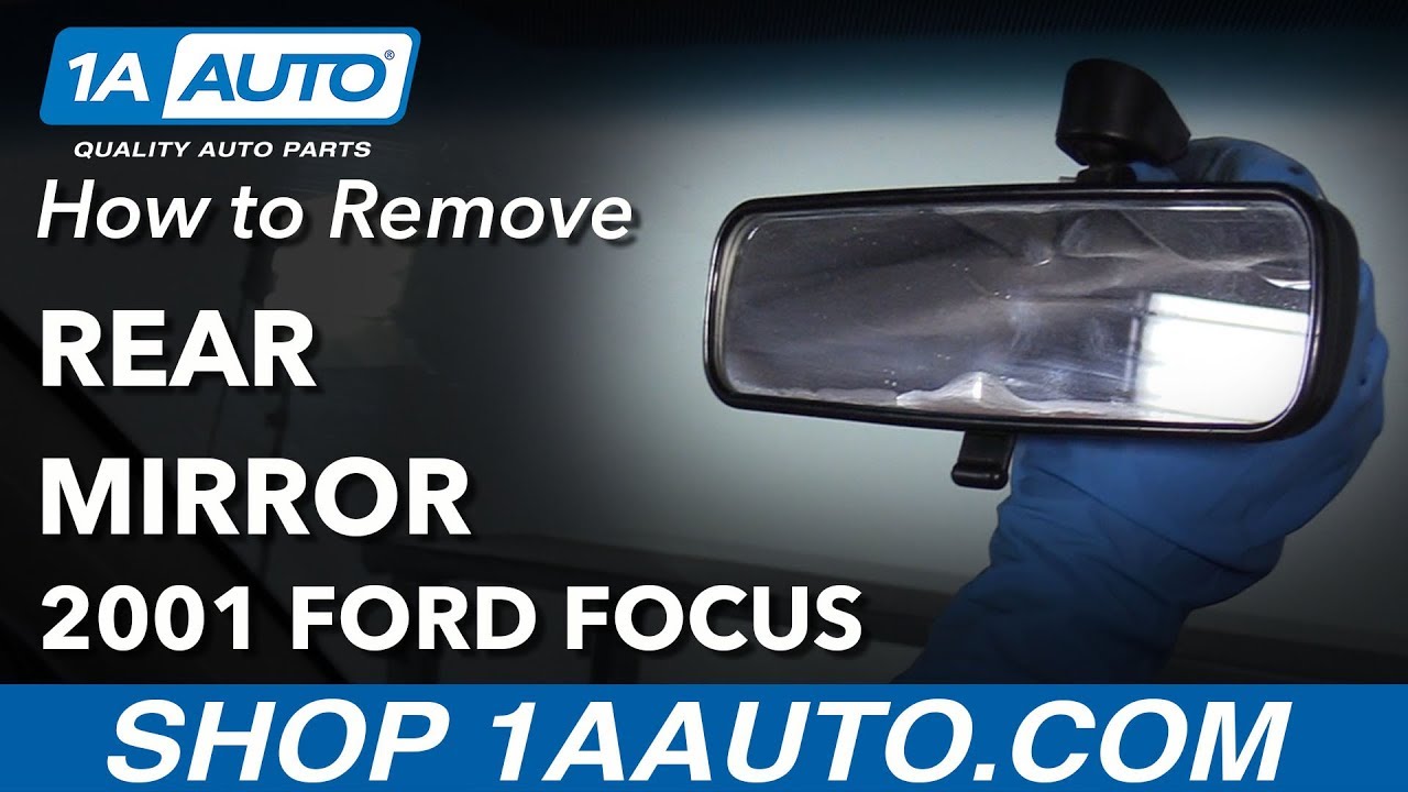 How to Replace Rear View Mirror 00-04 Ford Focus