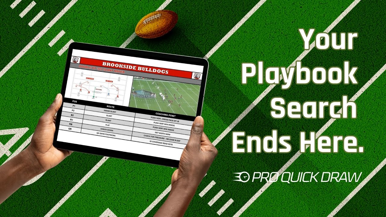 Pro Quick Draw: Professional Playbooks for the Modern Football Coach