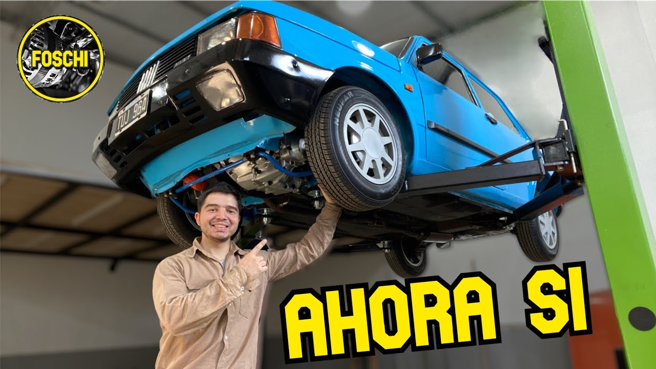 INSTALÉ MI PROPIO ELEVADOR DE AUTOS - FOSCHI