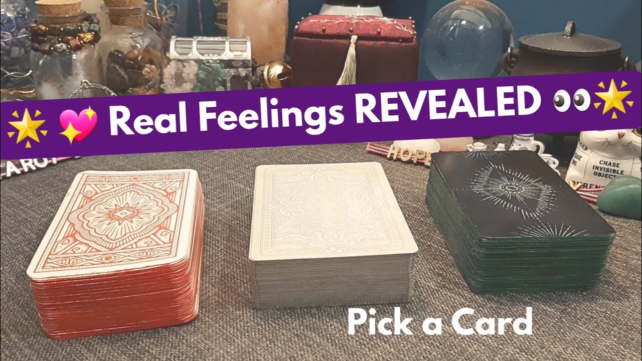 How Do They REALLY Feel About You? 💭💘 Pick a Card Love Tarot Reading