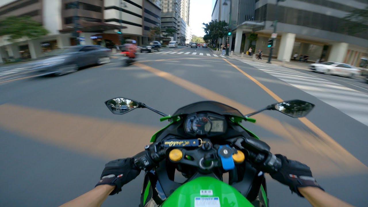GoPro HERO 9 Settings Experiment on Motorcycle | Sunny | Part 4