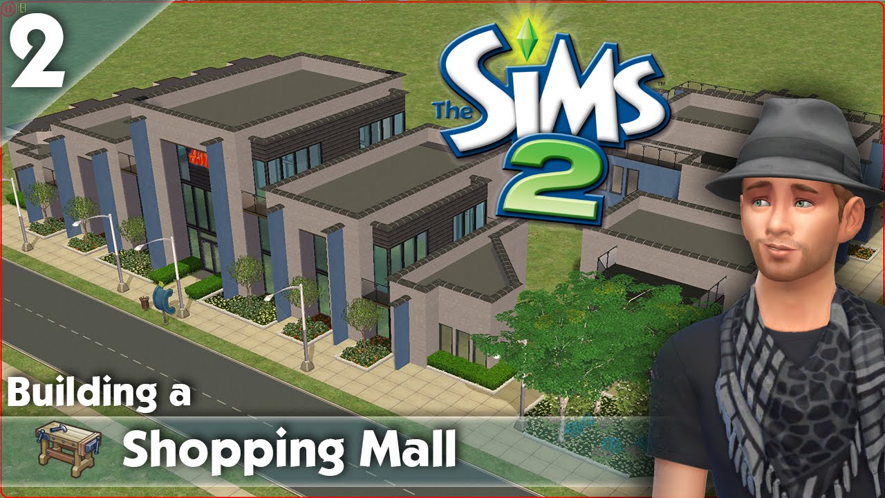 Building a Shopping mall in The Sims 2 - Part 2