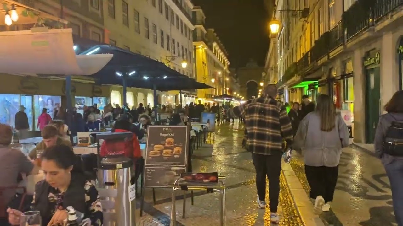 The Augusta Street  ,Lizbon’da gece yaşamı ve doğum günü  😄👍🏽