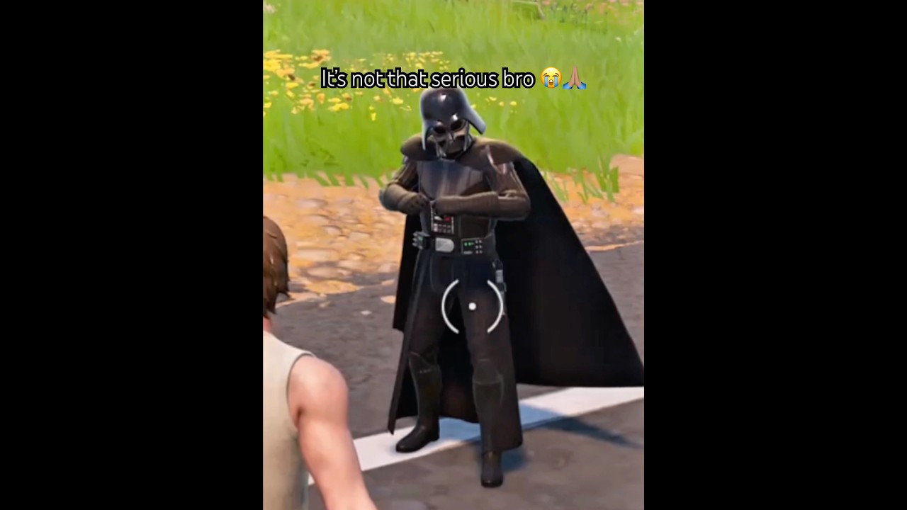 Why did bro chase me 😭🙏🏽 #fortnite #fortnitememes #starwars #memes #foryou #shorts #fyp #gaming