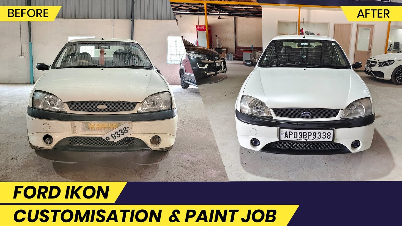 Ford Ikon Customisation & Paint Job | Autorounders