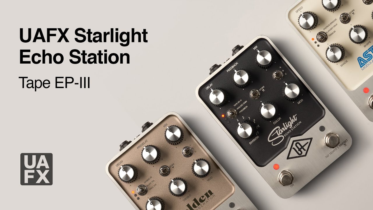 UAFX Starlight Echo Station - Tape EP III Tutorial