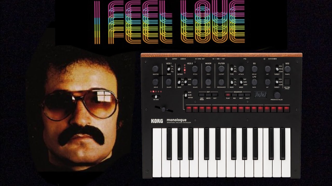 Moroder - I Feel Love Synth Style Tutorial  Korg Monologue