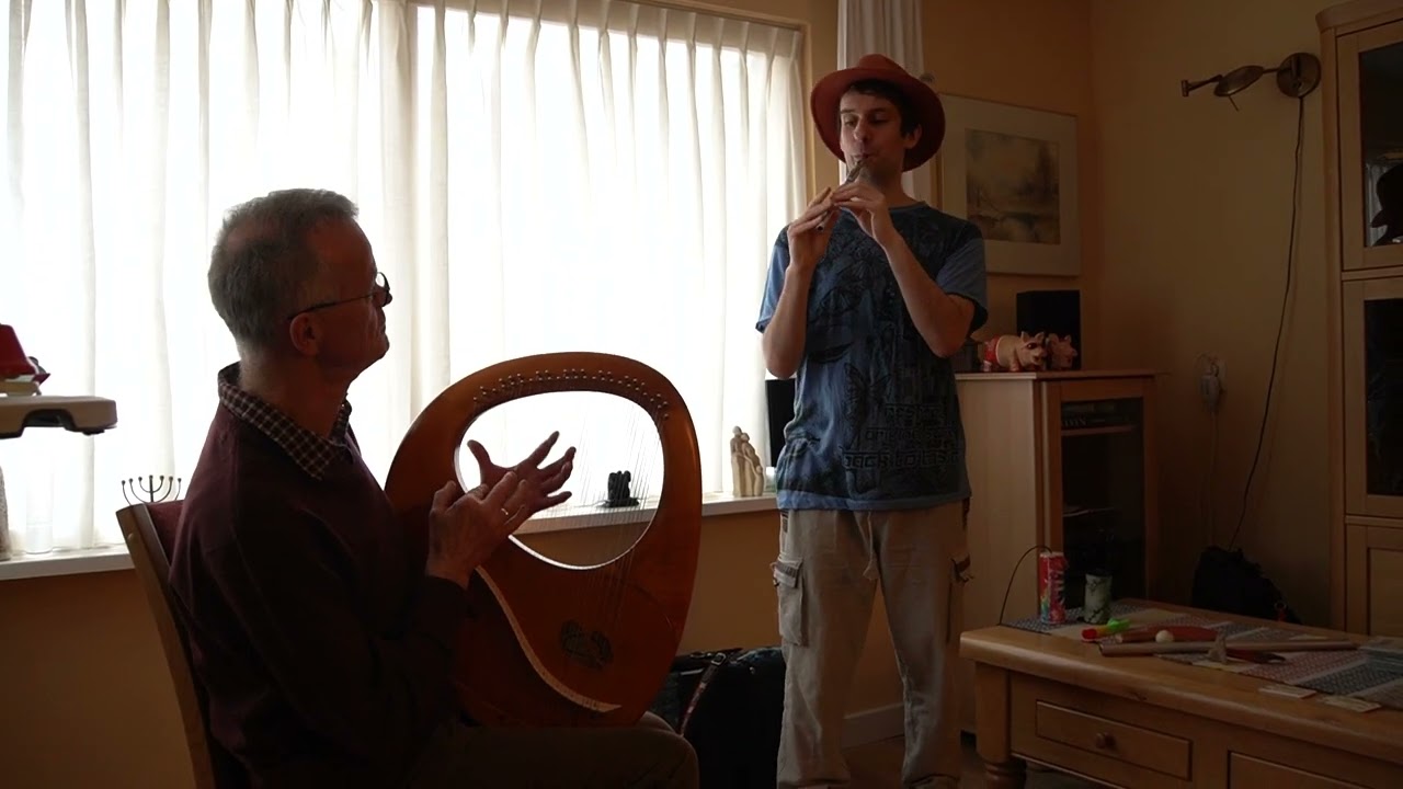 In concert met Luuk Lenders  (Irish song South Wind).